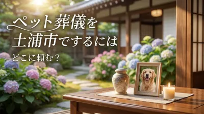 ペット葬儀を土浦市でするにはどこに頼む？