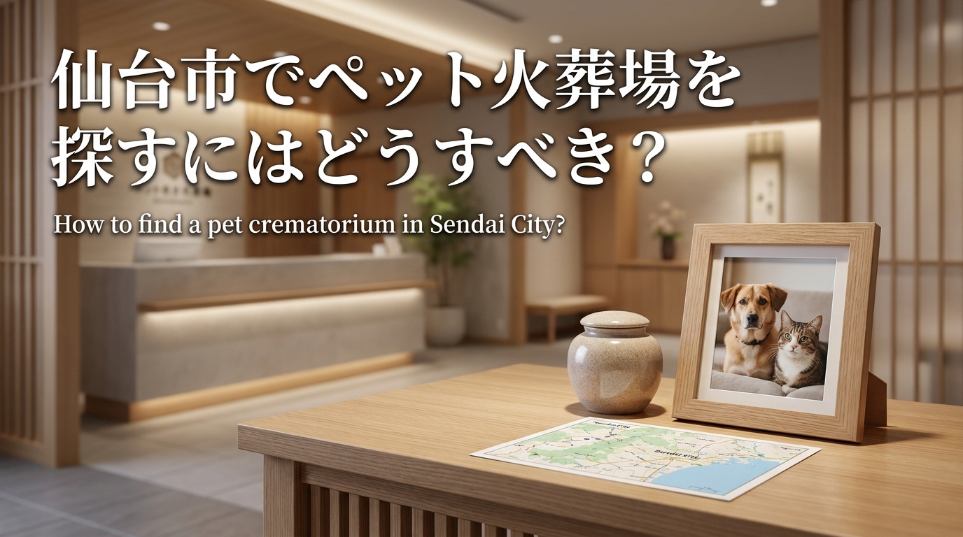 仙台市でペット火葬場を探すにはどうすべき?