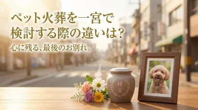 ペット火葬を一宮で検討する際の違いは？