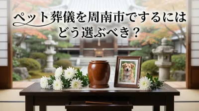ペット葬儀を周南市でするにはどう選ぶべき？