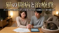 猫の闘病と治療費を巡り夫との間で治療打ち切りが提案された時の葛藤はどう乗り越える？