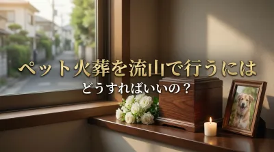 ペット火葬を流山で行うにはどうすればいいの？