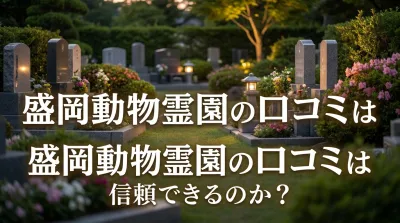盛岡動物霊園の口コミは信頼できるのか？