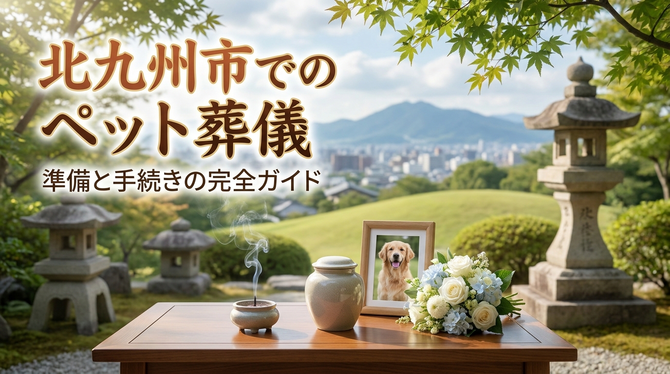 ペット葬儀を北九州市で行うにはどうすればいい?