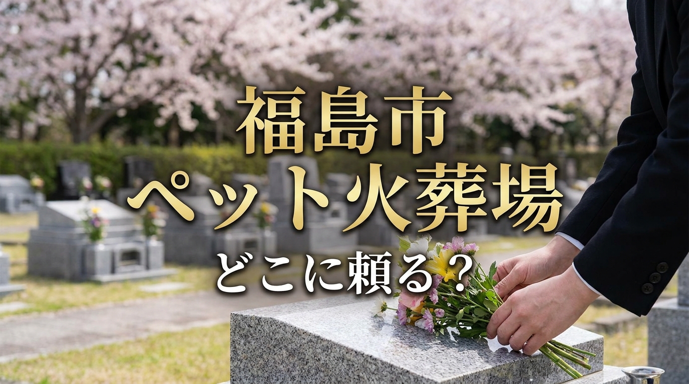 福島市 ペット火葬場はどこに頼る？