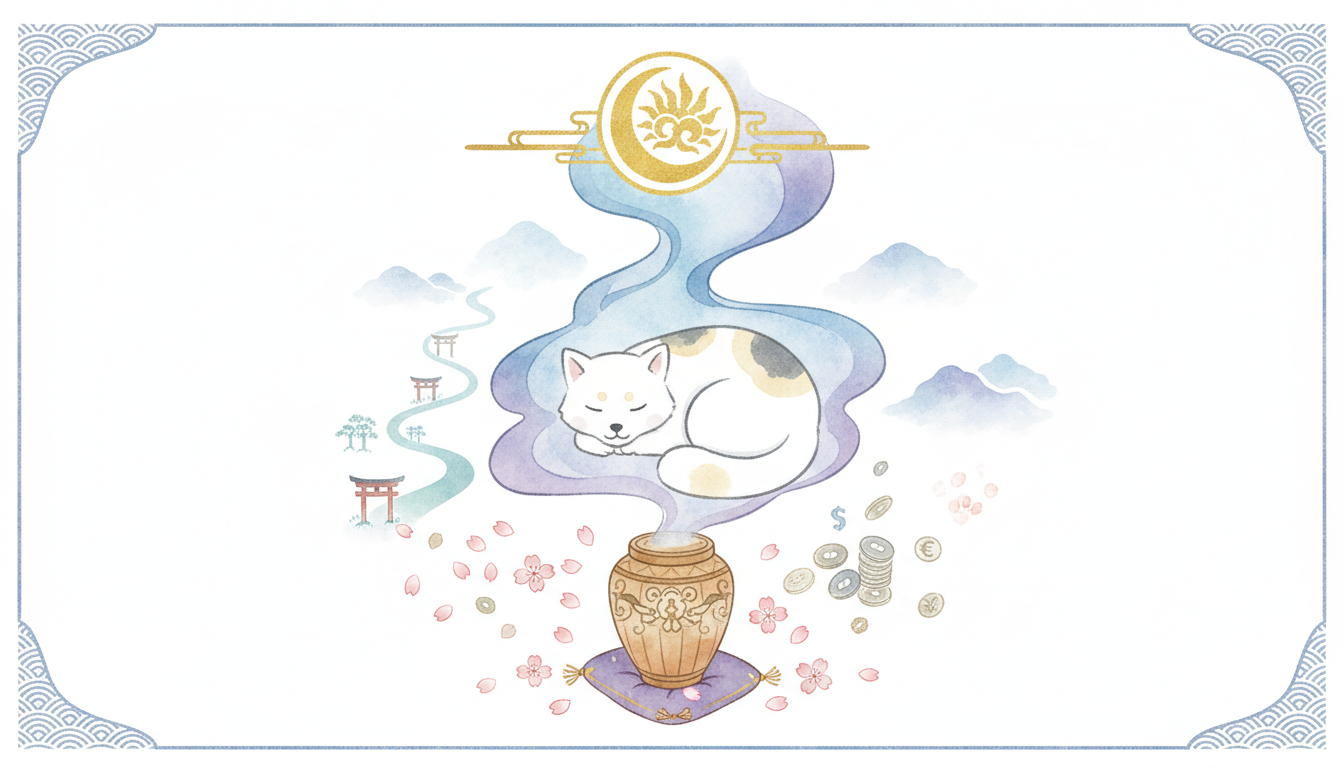 後悔なく愛するペットを見送るための選択肢と費用について