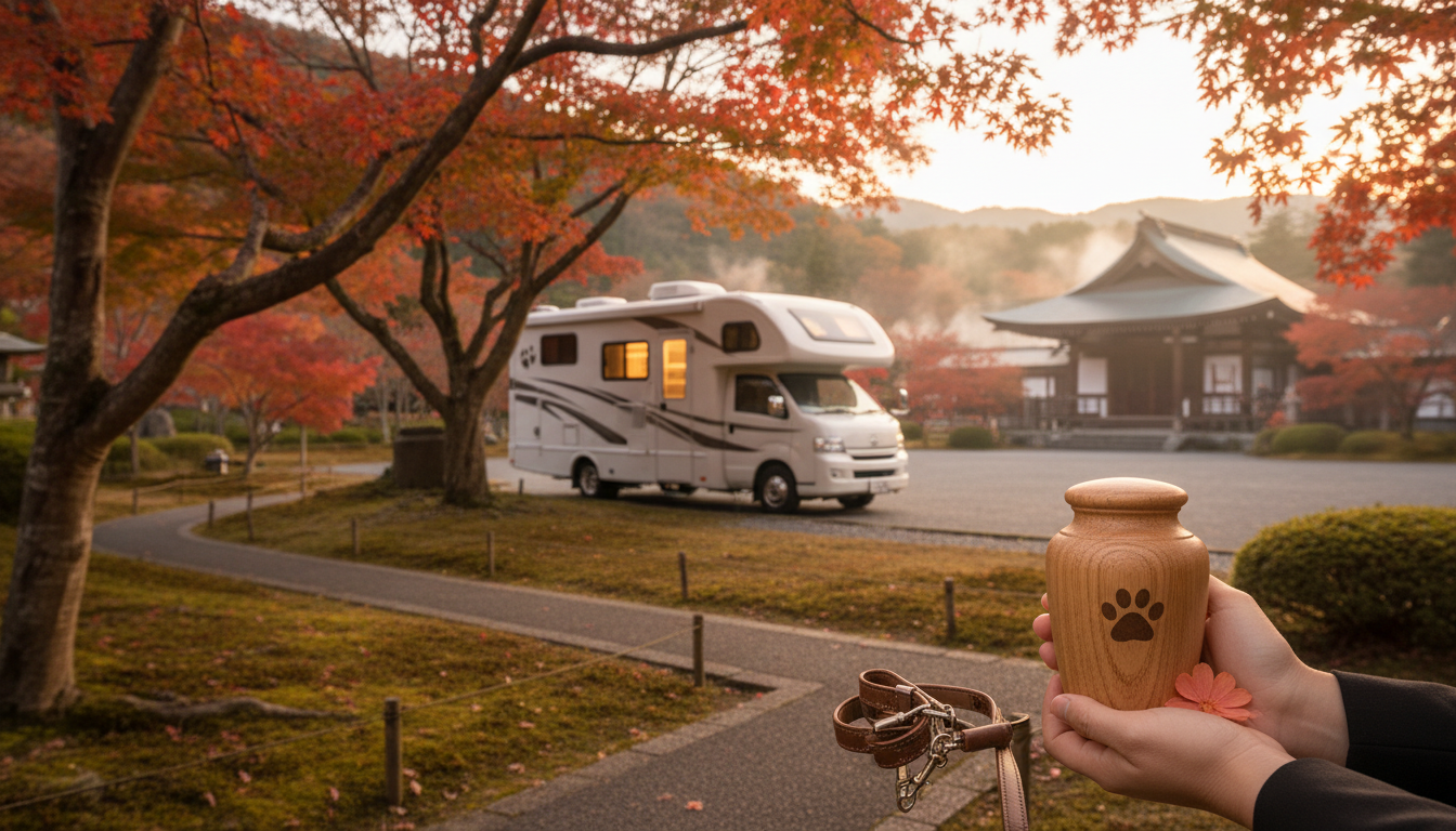 登別市でのペット火葬・供養は移動火葬車と近隣施設が中心