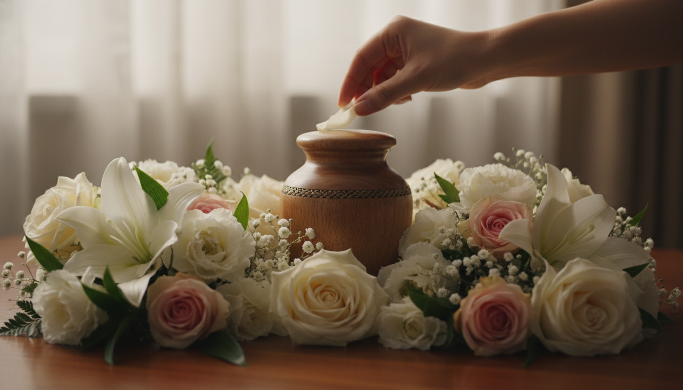 ペット火葬にお花を添えることは可能です